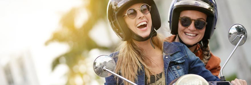 casque de scooter